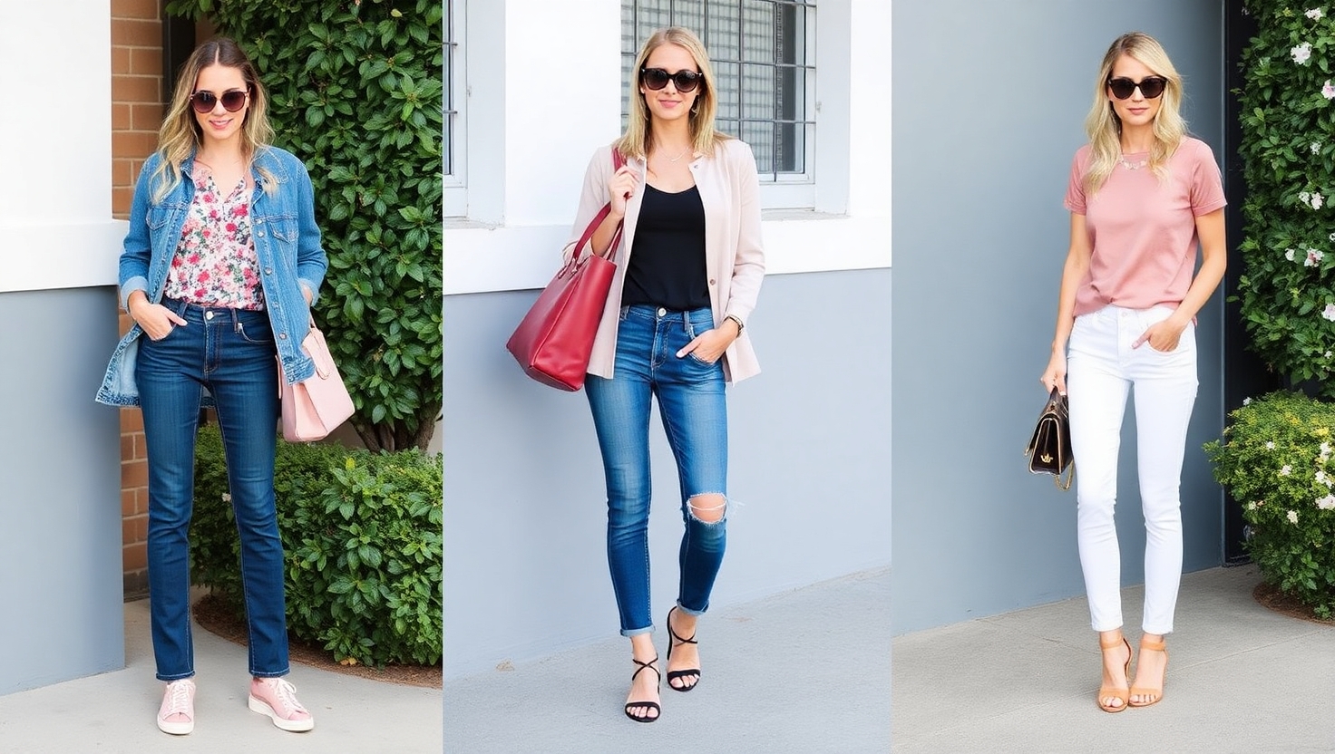 jeans outfit summer